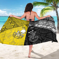 New Zealand Maori And Niue Hiapo Sarong Lizard And Coconut Crab Together LT05 - Polynesian Pride