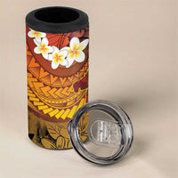 Papua New Guinea Retro Christmas 4 in 1 Can Cooler Tumbler Hamamas Krismas LT05 - Polynesian Pride