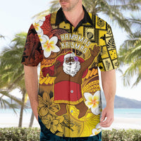 Papua New Guinea Retro Christmas Hawaiian Shirt Hamamas Krismas - Polynesian Pride