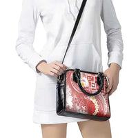 Tonga Christmas Shoulder Handbag Kilisimasi Fiefia Retro Style Red - Polynesian Pride