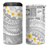 Tonga Christmas 4 in 1 Can Cooler Tumbler Kilisimasi Fiefia Retro Style White LT05 One Size: 16 oz White - Polynesian Pride