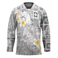 Tonga Christmas Hockey Jersey Kilisimasi Fiefia Retro Style White - Polynesian Pride