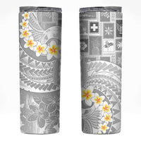 Tonga Christmas Skinny Tumbler Kilisimasi Fiefia Retro Style White LT05 White - Polynesian Pride