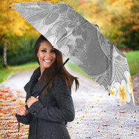 Tonga Christmas Umbrella Kilisimasi Fiefia Retro Style White - Polynesian Pride