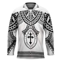 Personalised Melanesian Brotherhood Hockey Jersey With Tribal Pattern - Polynesian Pride
