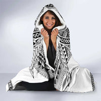 Personalised Melanesian Brotherhood Hooded Blanket With Tribal Pattern - Polynesian Pride
