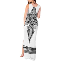 Personalised Melanesian Brotherhood Tank Maxi Dress With Tribal Pattern - Polynesian Pride