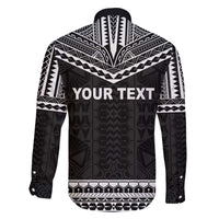 Personalised Melanesian Brotherhood Family Matching Off The Shoulder Long Sleeve Dress and Hawaiian Shirt Ministry Faith And Mission LT05 - Polynesian Pride