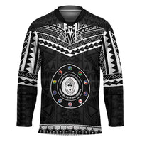 Personalised Melanesian Brotherhood Hockey Jersey Ministry Faith And Mission LT05 Unisex Black - Polynesian Pride
