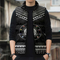 Personalised Melanesian Brotherhood Sleeveless Puffer Jacket Ministry Faith And Mission LT05 - Polynesian Pride