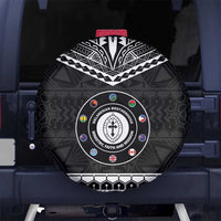 Melanesian Brotherhood Spare Tire Cover Ministry Faith And Mission LT05 No hole Black - Polynesian Pride