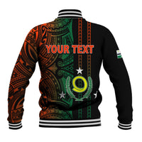 Custom Vanuatu Penama Baseball Jacket Polynesian Tribal LT6 - Polynesian Pride