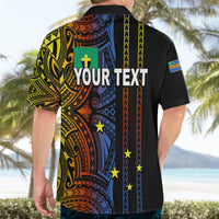 Custom Vanuatu Tafea Hawaiian Shirt Polynesian Tribal LT6 - Polynesian Pride