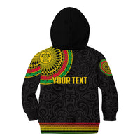 Custom Vanuatu Kid Hoodie Polynesia Circle LT6 - Polynesian Pride