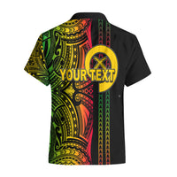 Custom Vanuatu Hawaiian Shirt Polynesian Tribal LT6 - Polynesian Pride