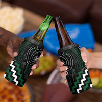 Maori Taiaha Pounamu Whakairo Personalized 4 in 1 Can Cooler Tumbler Jade Poutama Motifs LT7 - Polynesian Pride