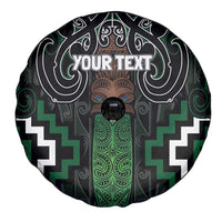 Maori Taiaha Pounamu Whakairo Personalized Spare Tire Cover Jade Poutama Motifs LT7 - Polynesian Pride