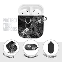 Black Kuki Airani Tapakau AirPods Case Tribal Anchor Mix Tiare