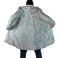 Turquoise Kuki Airani Tapakau Cloak Tribal Anchor Mix Tiare