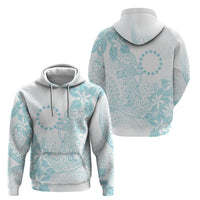 Turquoise Kuki Airani Tapakau Hoodie Tribal Anchor Mix Tiare