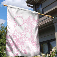 Candy Pink Kuki Airani Tapakau Garden Flag Tribal Anchor Mix Tiare