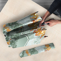 Hawaii Kaho'olawe Island Flowers Lei Umbrella Silver Hinahina Kū Kahakai