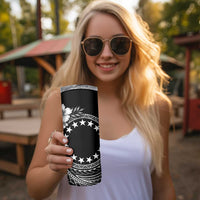 Kia Orana Cook Islands Skinny Tumbler Tiare & Stars LT7 - Polynesian Pride