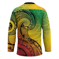Vanuatu 45th Independence Anniversary Hockey Jersey Ni-Van Sandroing - Polynesian Pride