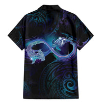 Polynesian Personalized Memorial Family Matching Mermaid Dress and Hawaiian Shirt Oceanic Infinity Symbol - Until We Meet Again LT7 - Polynesian Pride
