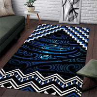 New Zealand Matariki Area Rug Galaxy Styled Taniko