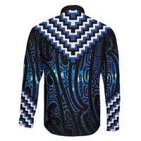 New Zealand Matariki Family Matching Short Sleeve Bodycon Dress and Hawaiian Shirt Galaxy Poutama Motifs