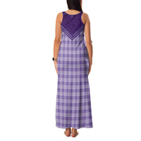 Aloha Hawaii Cowboys Paniolo Family Matching Tank Maxi Dress and Hawaiian Shirt Violet Palaka LT7 - Polynesian Pride