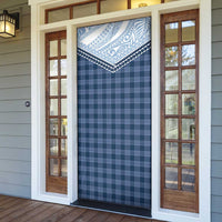 Aloha Hawaii Cowboys Paniolo Door Cover Navy Blue Palaka - Polynesian Pride