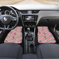 Lokelani Pink Palaka Hula Girls Seamless Hawaii Aloha Car Mats - Polynesian Pride