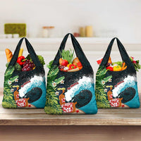 Tahiti Ia Orana Grocery Bag Tahitian Vahine