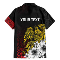 Personalized Papua New Guinea 50th Independence Anniversary Family Matching Mermaid Dress and Hawaiian Shirt Oro Tapa Mix Plumeria LT7 - Polynesian Pride