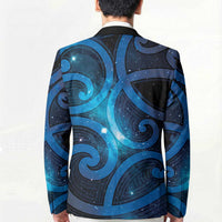New Zealand Maori Matariki Blazer Galaxy Kowhaiwhai