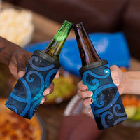New Zealand Maori Matariki 4 in 1 Can Cooler Tumbler Galaxy Kowhaiwhai LT7 - Polynesian Pride