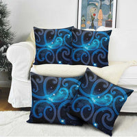 New Zealand Maori Matariki Pillow Cover Galaxy Kowhaiwhai