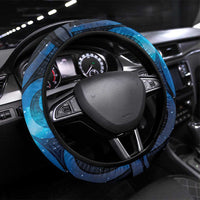 New Zealand Maori Matariki Steering Wheel Cover Galaxy Kowhaiwhai