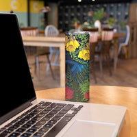 Tui Bird New Zealand Starry Sky Skinny Tumbler Maori Koru LT7 - Polynesian Pride