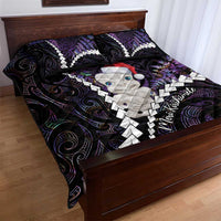 New Zealand Personalised Quilt Bed Set Meri Kirihimete Kowhaiwhai Mix Paua Shell - Amethys LT7 - Polynesian Pride