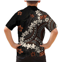 Bula Fiji Women's Day Family Matching Mermaid Dress and Hawaiian Shirt Classic Masi Tapa LT7 - Polynesian Pride