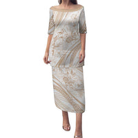 Sharks Couple Dreamy Polynesians Floral Sea Puletasi Hazel - Polynesian Pride