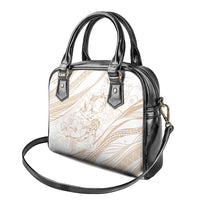 Sharks Couple Dreamy Polynesians Floral Sea Shoulder Handbag Hazel - Polynesian Pride