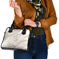Sharks Couple Dreamy Polynesians Floral Sea Shoulder Handbag Hazel - Polynesian Pride