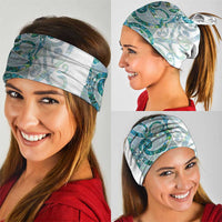 Paua Shell Maori Neck Gaiter Koru Kowhaiwhai - Polynesian Pride