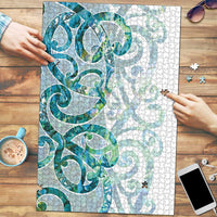 Paua Shell Maori Puzzle Koru Kowhaiwhai - Polynesian Pride