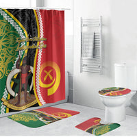 Ni-Vanuatu Indipendens Dei Celebretem Bathroom Set Yumi Yumi Yumi LT7 Bathroom Set (4 pcs) Multicolor - Polynesian Pride