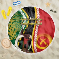 Ni-Vanuatu Indipendens Dei Celebretem Beach Blanket Yumi Yumi Yumi LT7 One Size 150cm Multicolor - Polynesian Pride